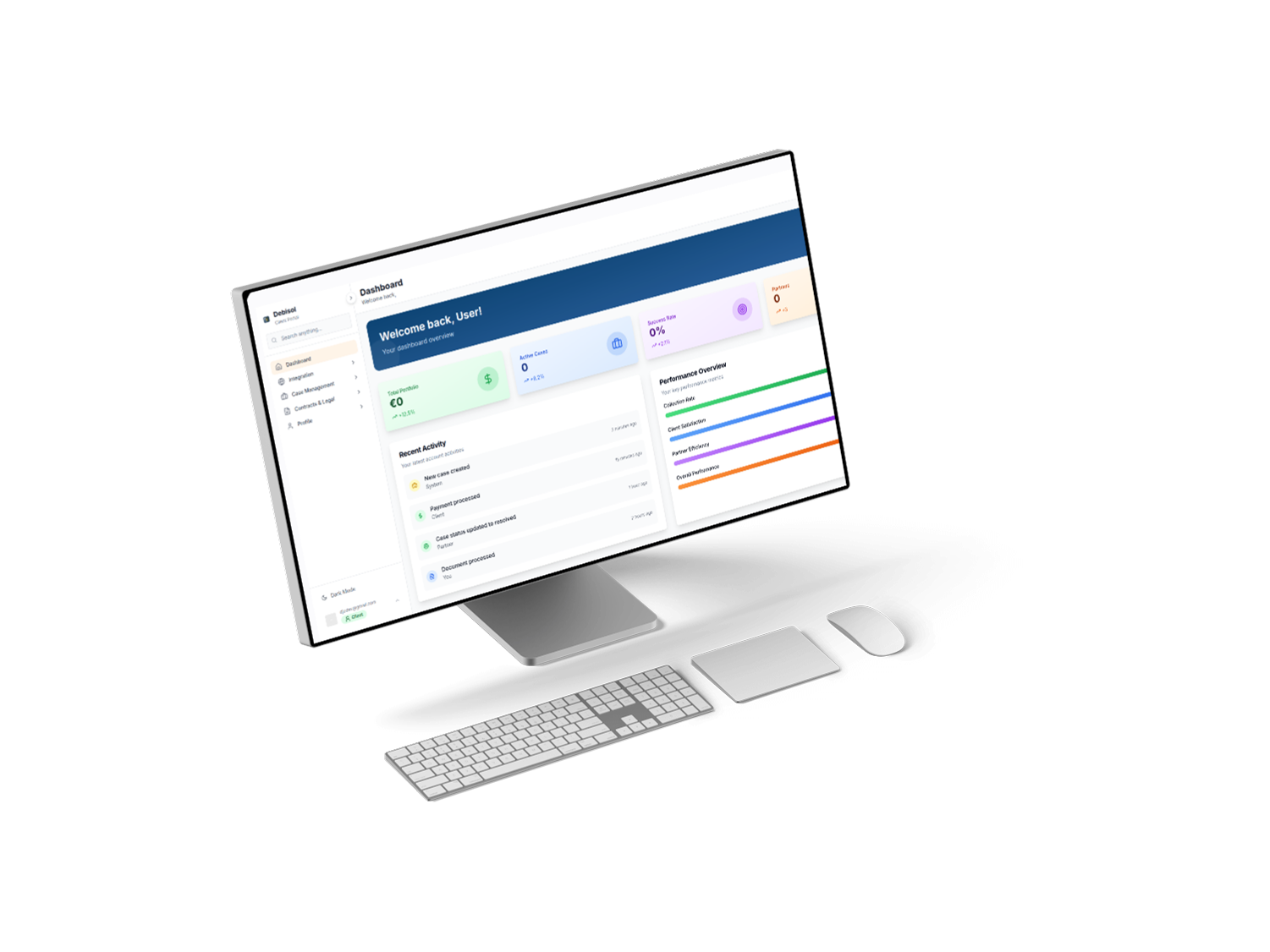 DEBISOL BRIDGE real-time monitoring dashboard interface